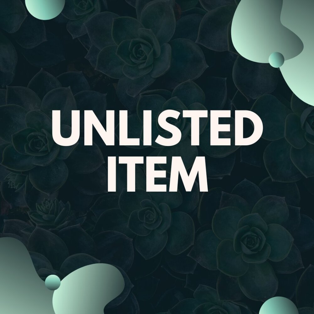 Bundle Unlisted Posh Show Item